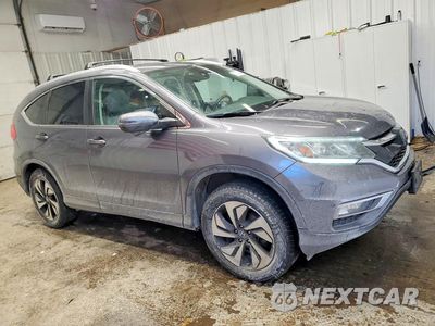 Czwarte zdjęcie samochodu z boku: 2016 HONDA CR-V TOURING VIN:5J6RM4H9XGL106531 - miniatura