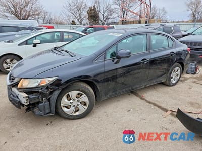 2013 HONDA CIVIC LX 19XFB2F53DE075596 - główne zdjęcie licytacji z USA - miniatura