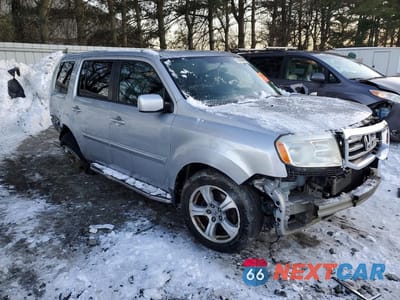 Czwarte zdjęcie samochodu z boku: 2014 HONDA PILOT EX VIN:5FNYF4H40EB007362 - miniatura