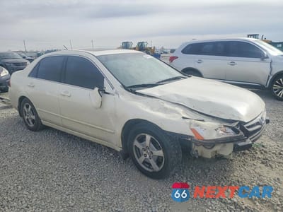 Czwarte zdjęcie samochodu z boku: 2007 HONDA ACCORD HYBRID VIN:JHMCN36437C000219 - miniatura
