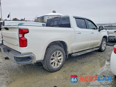 Trzecie zdjęcie samochodu z tyłu: 2020 CHEVROLET SILVERADO K1500 LTZ VIN:3GCUYGED7LG305641 - miniatura