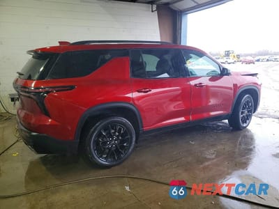 Trzecie zdjęcie samochodu z tyłu: 2024 CHEVROLET TRAVERSE LT VIN:1GNEVGKS7RJ240224 - miniatura