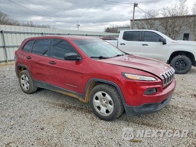 Czwarte zdjęcie samochodu z boku: 2015 JEEP CHEROKEE SPORT VIN:1C4PJLAB0FW632466 - miniatura