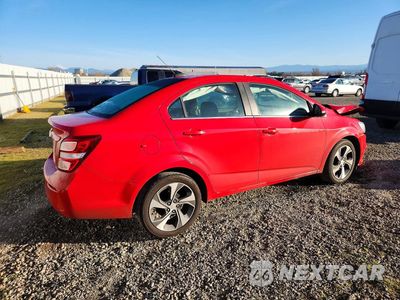 Trzecie zdjęcie samochodu z tyłu: 2019 CHEVROLET SONIC PREMIER VIN:1G1JF5SB4K4128020 - miniatura