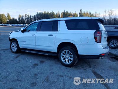 Drugie zdjęcie samochodu z przodu: 2021 CHEVROLET SUBURBAN K1500 PREMIER VIN:1GNSKFKD6MR218779 - miniatura