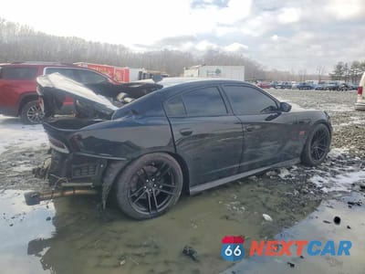 Trzecie zdjęcie samochodu z tyłu: 2020 DODGE CHARGER SCAT PACK VIN:2C3CDXGJ7LH184043 - miniatura
