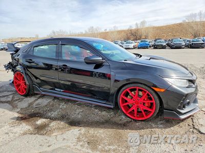 Czwarte zdjęcie samochodu z boku: 2017 HONDA CIVIC TYPE-R TOURING VIN:SHHFK8G70HU202175 - miniatura
