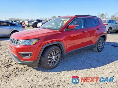 2019 JEEP COMPASS LATITUDE 3C4NJCBB2KT843772 - główne zdjęcie licytacji z USA - miniatura
