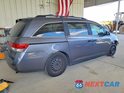 Trzecie zdjęcie samochodu z tyłu: 2016 HONDA ODYSSEY LX VIN:5FNRL5H25GB109602 - miniatura
