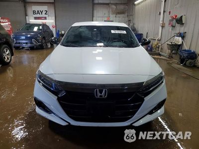 Piąte zdjęcie samochodu w środku: 2022 HONDA ACCORD SPORT VIN:1HGCV1F31NA081390 - miniatura