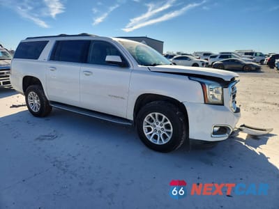 Czwarte zdjęcie samochodu z boku: 2019 GMC YUKON XL K1500 SLT VIN:1GKS2GKC8KR311407 - miniatura