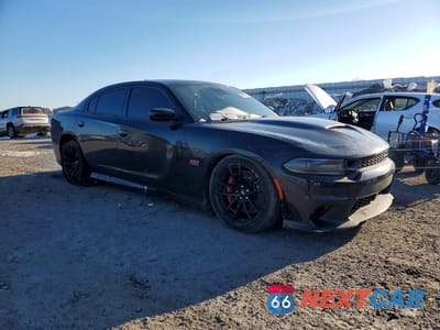 Czwarte zdjęcie samochodu z boku: 2020 DODGE CHARGER SCAT PACK VIN:2C3CDXGJ8LH172466 - miniatura