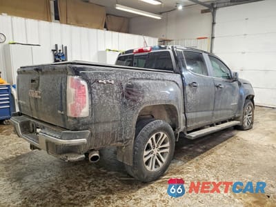 Trzecie zdjęcie samochodu z tyłu: 2015 GMC CANYON SLE VIN:1GTG6BE30F1239417 - miniatura