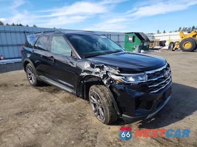 Czwarte zdjęcie samochodu z boku: 2025 FORD EXPLORER ACTIVE VIN:1FMUK8DH3SGA19660 - miniatura