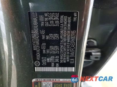 Zdjęcie 13 z 13 samochodu: 2023 HYUNDAI TUCSON SEL VIN:5NMJFCAE0PH182985 - miniatura