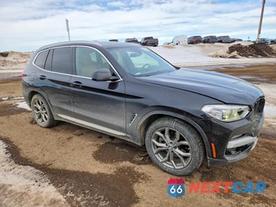 Czwarte zdjęcie samochodu z boku: 2019 BMW X3 XDRIVE30I VIN:5UXTR9C55KLD90630 - miniatura