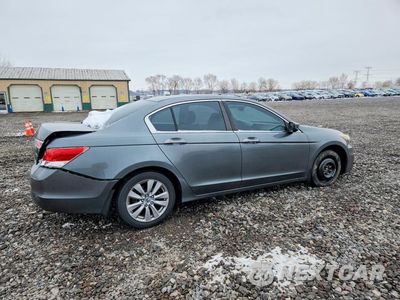 Trzecie zdjęcie samochodu z tyłu: 2012 HONDA ACCORD EXL VIN:1HGCP2F80CA046610 - miniatura