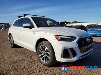 Czwarte zdjęcie samochodu z boku: 2023 AUDI Q5 PREMIUM PLUS 45 VIN:WA1EAAFY3P2180640 - miniatura