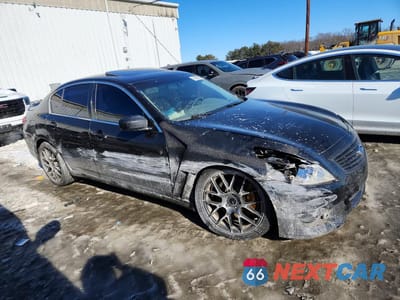 Czwarte zdjęcie samochodu z boku: 2013 INFINITI G37 SEDAN X VIN:JN1CV6AR0DM764737 - miniatura