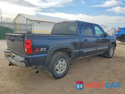 Trzecie zdjęcie samochodu z tyłu: 2007 CHEVROLET SILVERADO K1500 CLASSIC CREW CAB VIN:2GCEK13Z071172771 - miniatura