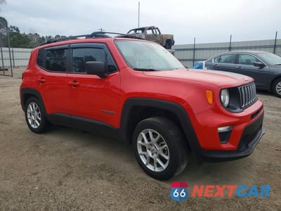 Czwarte zdjęcie samochodu z boku: 2022 JEEP RENEGADE SPORT VIN:ZACNJDA14NPN71538 - miniatura