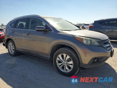 Czwarte zdjęcie samochodu z boku: 2013 HONDA CR-V EXL VIN:5J6RM4H71DL029591 - miniatura