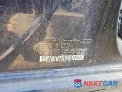 Zdjęcie 12 z 13 samochodu: 2020 SUBARU IMPREZA VIN:4S3GTAB60L3731124 - miniatura