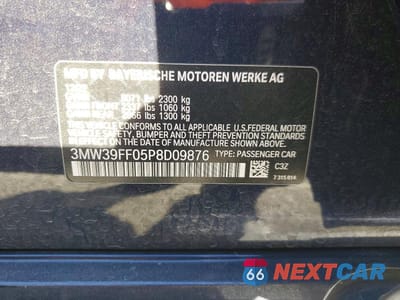 Zdjęcie 13 z 13 samochodu: 2023 BMW 330E VIN:3MW39FF05P8D09876 - miniatura