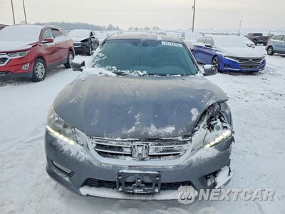 Piąte zdjęcie samochodu w środku: 2013 HONDA ACCORD EXL VIN:1HGCR3F85DA038309 - miniatura