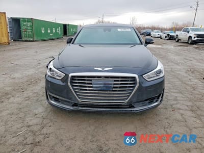 Piąte zdjęcie samochodu w środku: 2017 GENESIS G90 PREMIUM VIN:KMHG34JA2HU025826 - miniatura