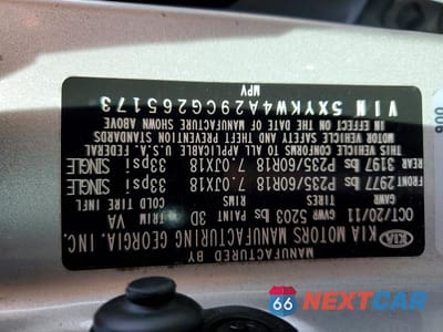 Zdjęcie 13 z 13 samochodu: 2012 KIA SORENTO SX VIN:5XYKW4A29CG265173 - miniatura