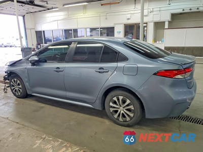 Drugie zdjęcie samochodu z przodu: 2021 TOYOTA COROLLA LE VIN:JTDEAMDE5MJ029171 - miniatura