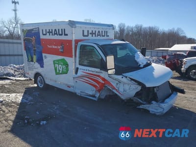 Czwarte zdjęcie samochodu z boku: 2025 GMC SAVANA CUTAWAY G3500 VIN:1GDY7RF75S1276271 - miniatura
