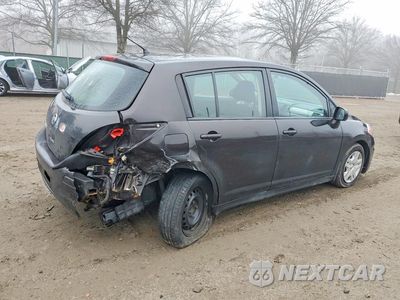 Trzecie zdjęcie samochodu z tyłu: 2011 NISSAN VERSA S VIN:3N1BC1CP9BL404289 - miniatura