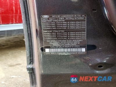 Zdjęcie 12 z 12 samochodu: 2011 LAND ROVER RANGE ROVER SPORT HSE VIN:SALSF2D43BA711701 - miniatura