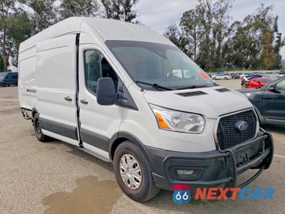 Czwarte zdjęcie samochodu z boku: 2022 FORD TRANSIT 350 DELIVERY VAN VIN:1FTBW3X80NKA41809 - miniatura