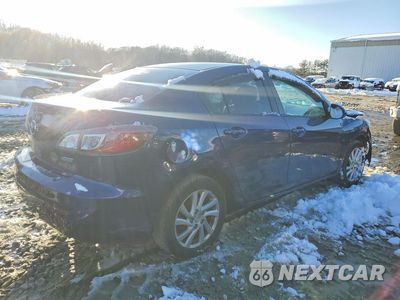 Trzecie zdjęcie samochodu z tyłu: 2012 MAZDA 3 I VIN:JM1BL1V85C1701068 - miniatura