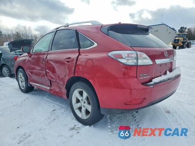 Drugie zdjęcie samochodu z przodu: 2010 LEXUS RX 350 BASE VIN:2T2BK1BA0AC047806 - miniatura