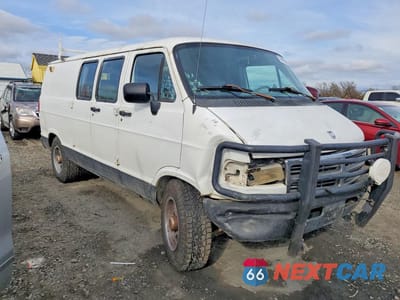 Czwarte zdjęcie samochodu z boku: 1997 DODGE RAM VAN B3500 VIN:2B7JB31Y1VK565514 - miniatura