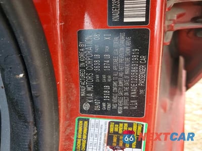 Zdjęcie 12 z 12 samochodu: 2008 KIA RIO BASE VIN:KNADE123586319819 - miniatura