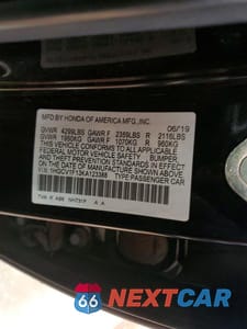 Zdjęcie 13 z 13 samochodu: 2019 HONDA ACCORD LX VIN:1HGCV1F13KA123388 - miniatura