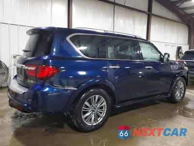 Trzecie zdjęcie samochodu z tyłu: 2021 INFINITI QX80 LUXE VIN:JN8AZ2AE6M9271747 - miniatura