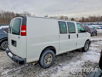 Trzecie zdjęcie samochodu z tyłu: 2017 CHEVROLET EXPRESS G2500 4LT VIN:1GCWGAFF1H1340979 - miniatura