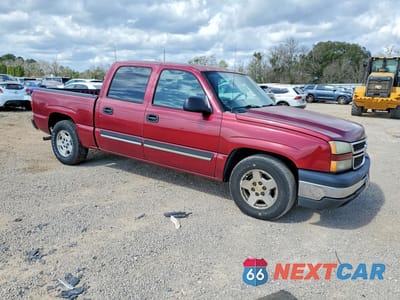 Czwarte zdjęcie samochodu z boku: 2006 CHEVROLET SILVERADO C1500 VIN:2GCEC13T161123120 - miniatura