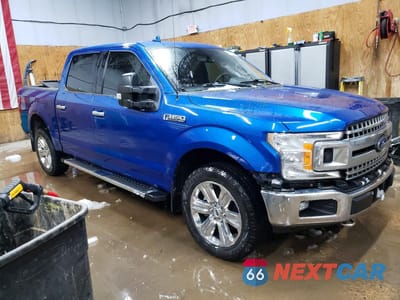 Czwarte zdjęcie samochodu z boku: 2018 FORD F150 SUPERCREW VIN:1FTEW1E51JFA52234 - miniatura