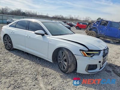 Czwarte zdjęcie samochodu z boku: 2019 AUDI A6 PREMIUM PLUS VIN:WAUL2AF22KN061200 - miniatura