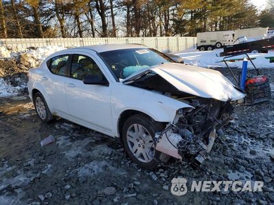 Czwarte zdjęcie samochodu z boku: 2014 DODGE AVENGER SE VIN:1C3CDZAB1EN190637 - miniatura