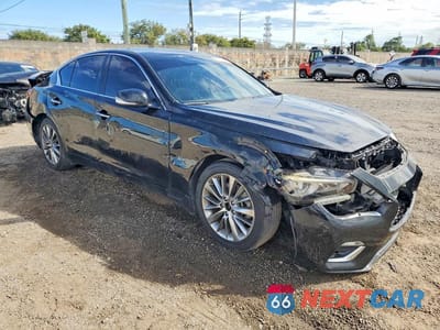 Czwarte zdjęcie samochodu z boku: 2020 INFINITI Q50 VIN:JN1EV7AR6LM253823 - miniatura