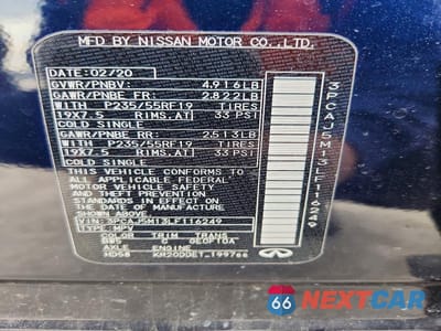 Zdjęcie 13 z 13 samochodu: 2020 INFINITI QX50 LUXE VIN:3PCAJ5M13LF116249 - miniatura