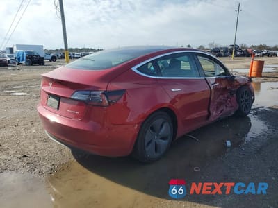 Trzecie zdjęcie samochodu z tyłu: 2020 TESLA MODEL 3 VIN:5YJ3E1EB4LF600329 - miniatura